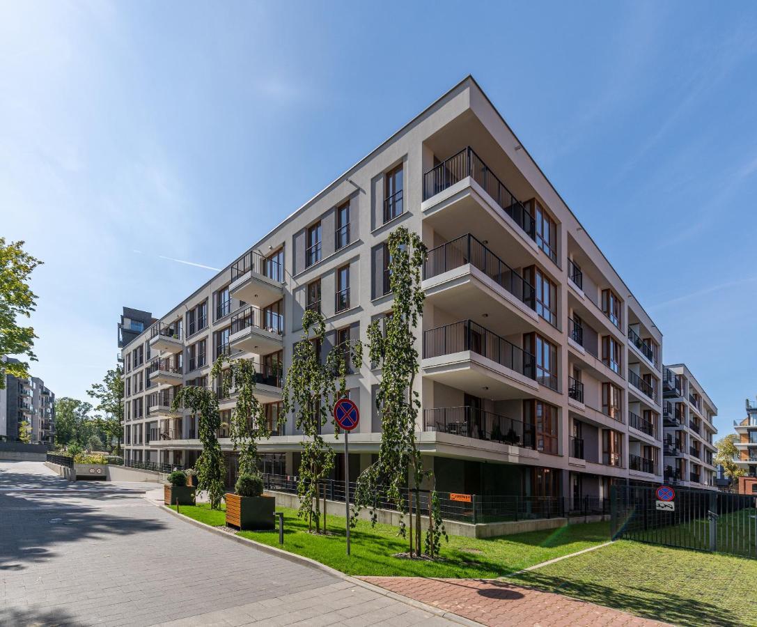 New Apartment, Private Patio Краків Екстер'єр фото